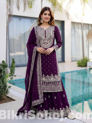 Premium Soft Jorjet Three piece